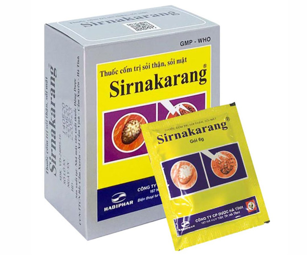 Thuốc trị sỏi tiết niệu Sirnakarang